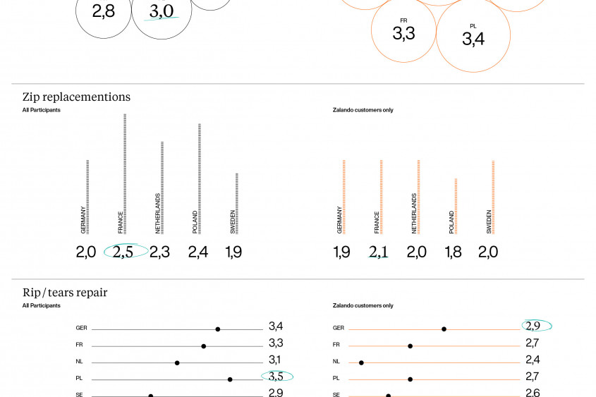 Infografik über das Selbstbewusstsein der Menschen, sich die Reparatur selber zuzumuten