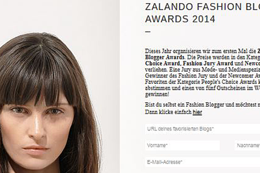 Erste Zalando Blogger Awards