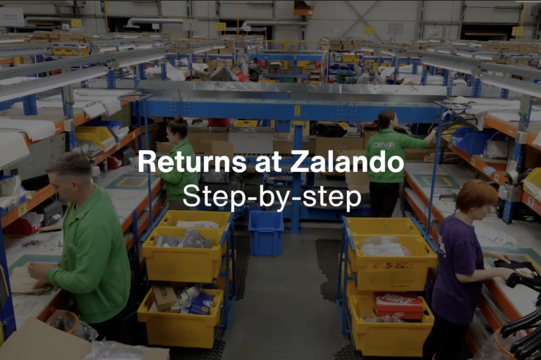 Returns at Zalando Step-by-step