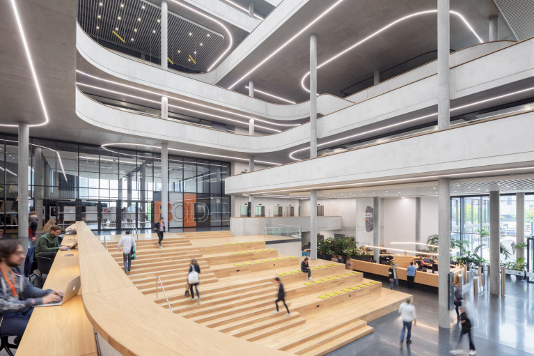Zalando SE Berlin Campus Headquarters Innensicht 