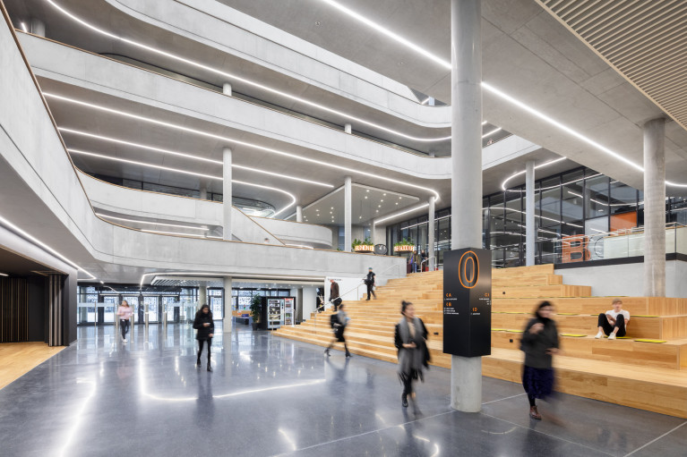 Zalando SE Berlin Campus Headquarters Innenansicht 