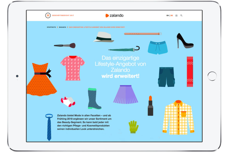 Zalando SE Newsroom Storys Teaser GB Sortiment