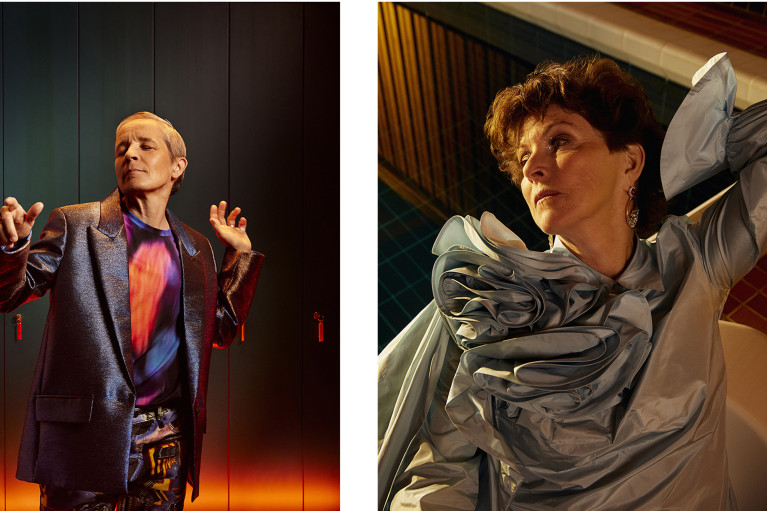 Four portrait collage