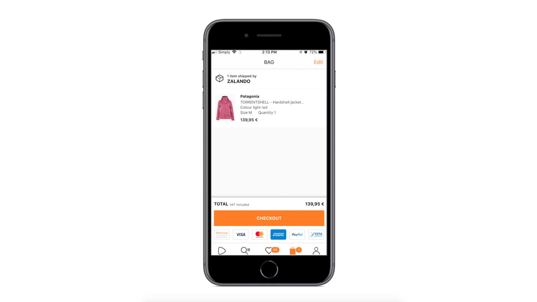 Zalando SE PSD Payment Process Zalando SE PSD Payment Process