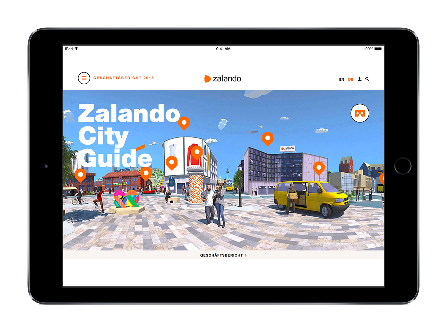 Zalando SE iPad Online Annual Report 2016 Zalando SE iPad Online Annual Report 2016