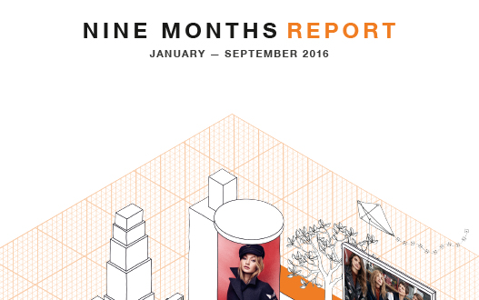 Zalando SE Nine Months Report 2016