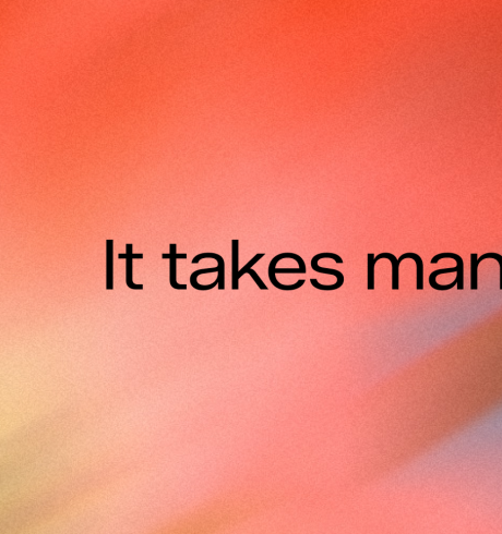 It takes many