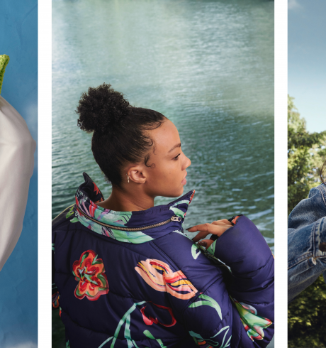 Different persons in three pictures