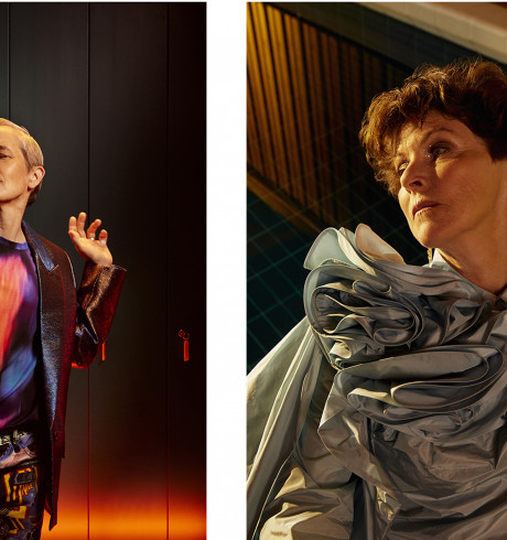 Four portrait collage