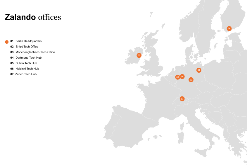 Zalando Zalando at a glance Zalando Corporate