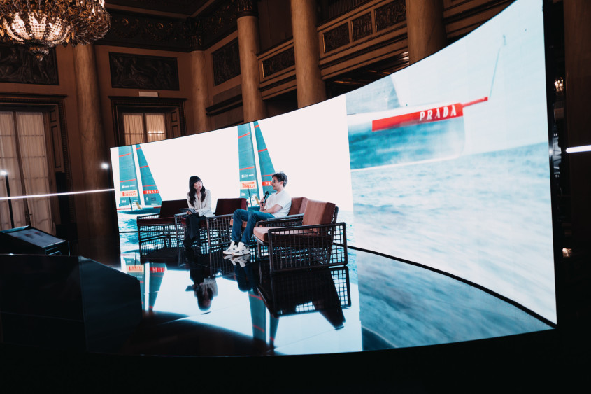 Lorenzo Bertelli at stage