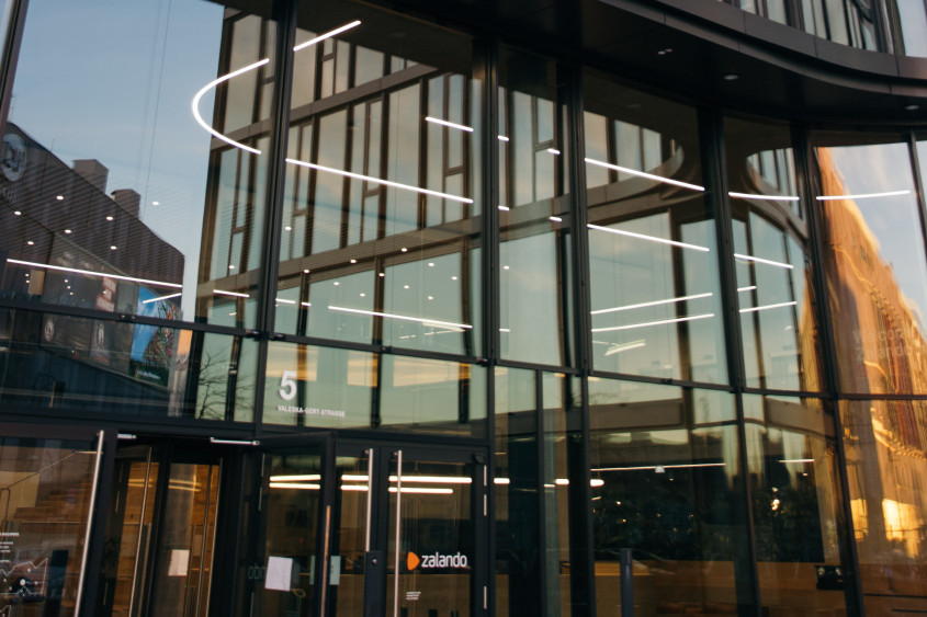Zalando SE Headquarters Exterior Zalando SE Headquarters Exterior