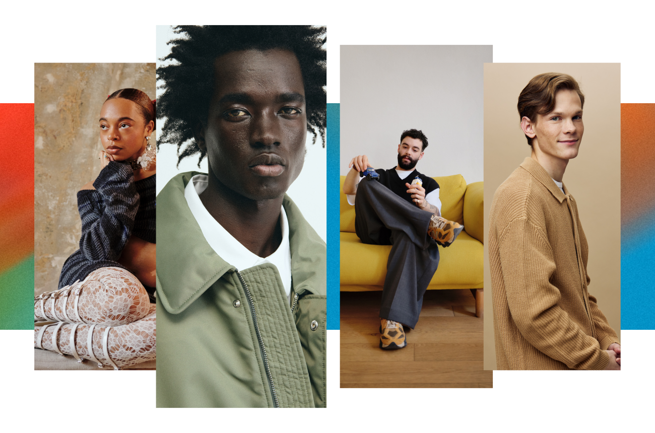 Collage of Zalando fashion shots