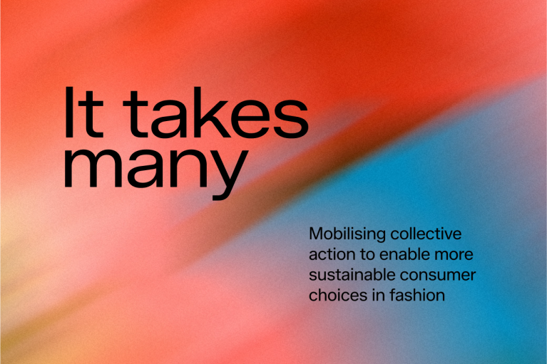 It takes many - Mobilising collective action to enable more sustainable consumer choices in fashion